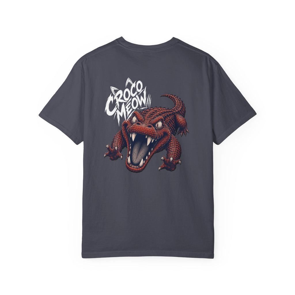Crocomeow Graphic Tee — Retro Crocodile Streetwear T-Shirt | ARAW