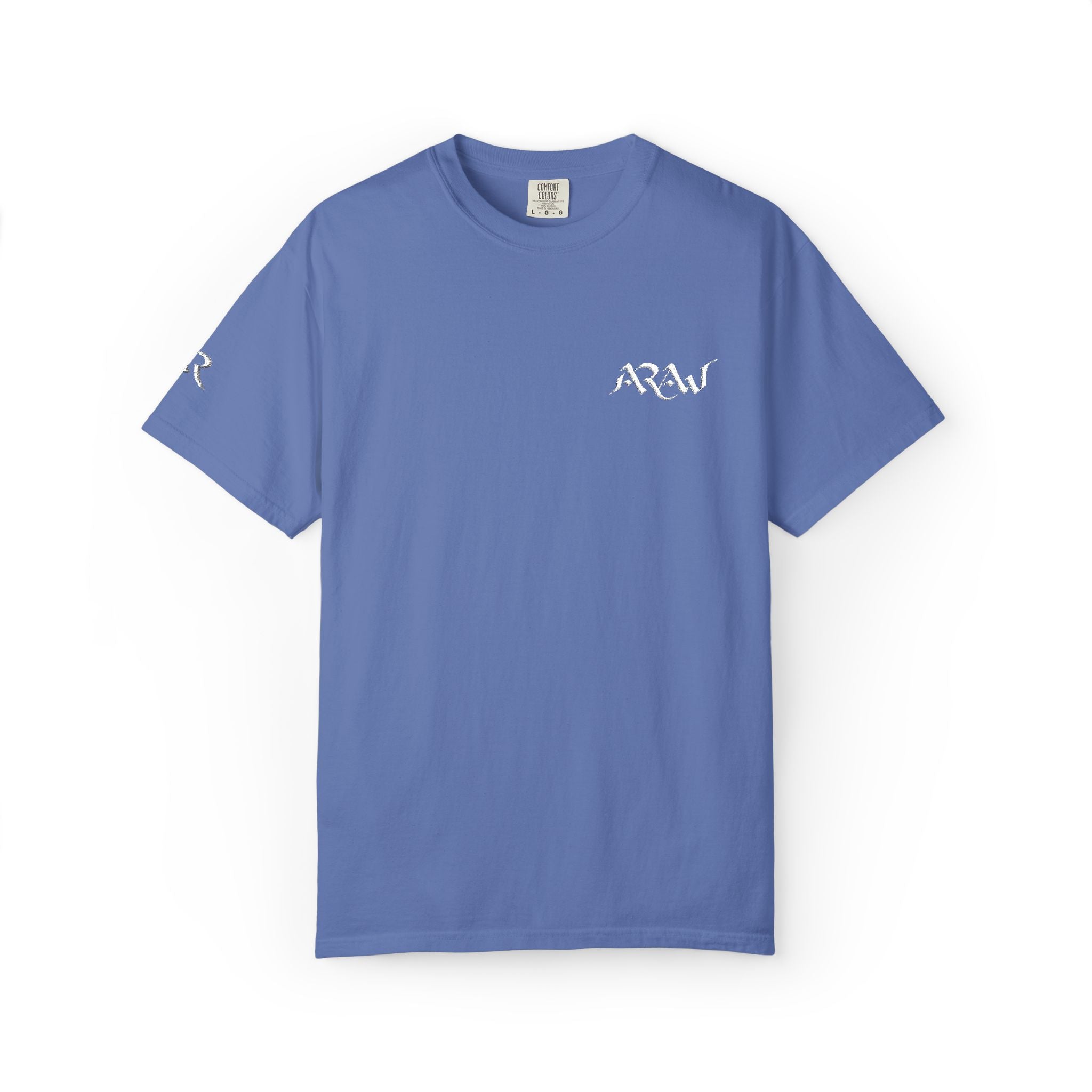 ARAW Logo tee T-Shirt | Chest and Sleeve Embroidered Logo