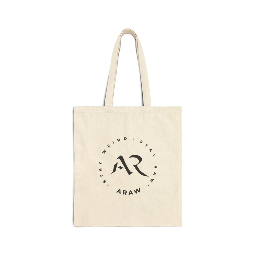 Oystired Canvas Tote Bag — Funny Lazy Oyster Beach Grocery Tote
