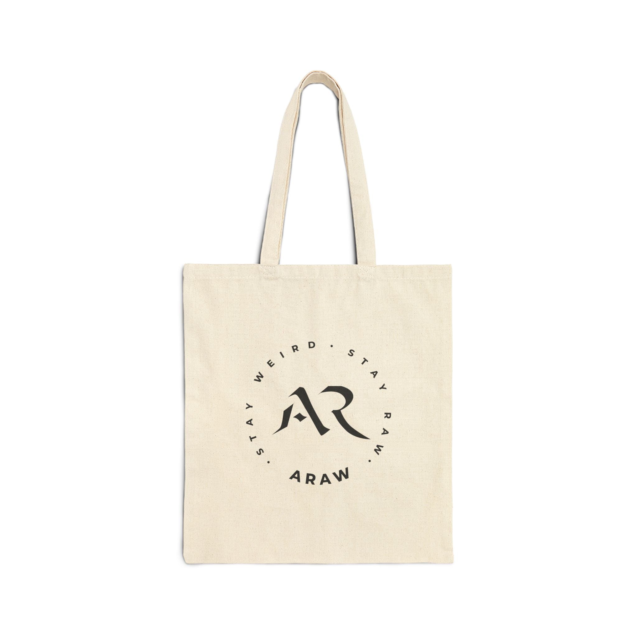 Oystired Canvas Tote Bag — Funny Lazy Oyster Beach Grocery Tote