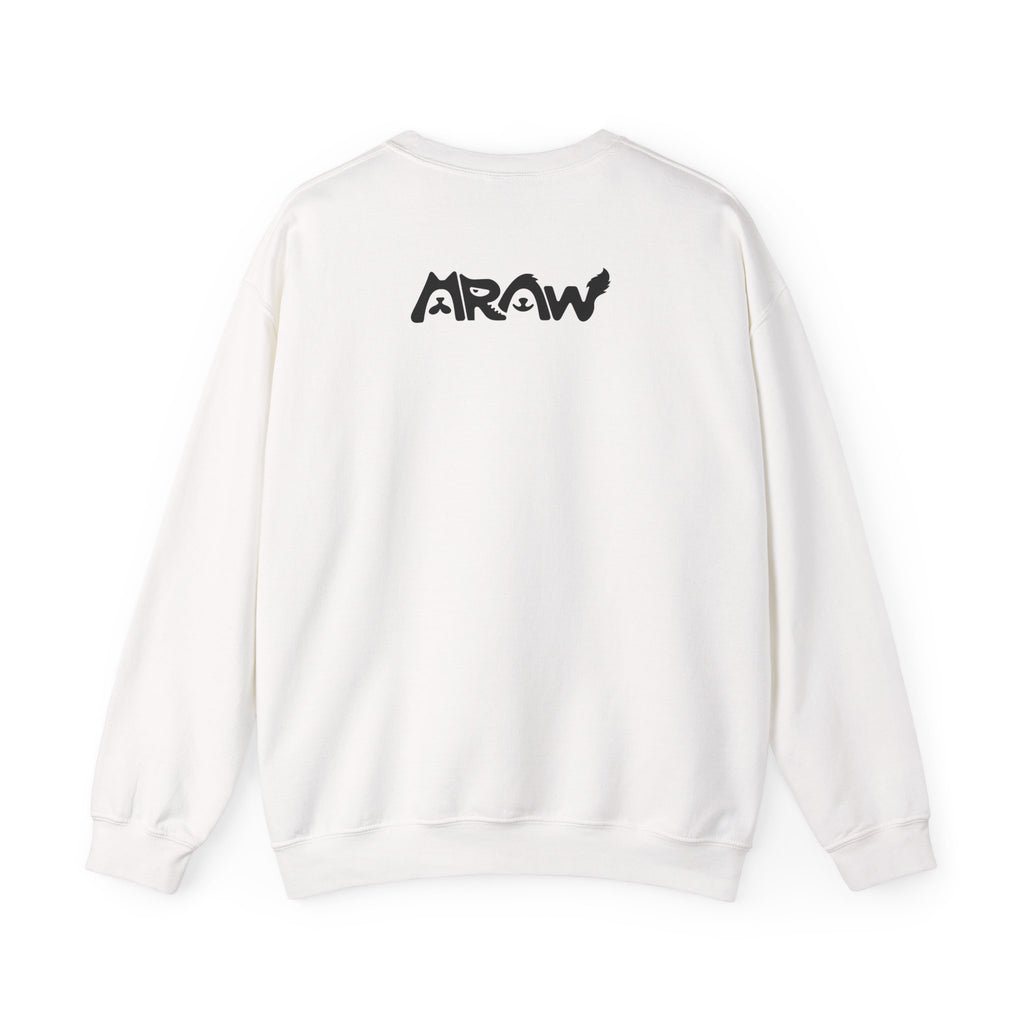 Oystired Crewneck Sweatshirt — Funny Oyster Graphic Pullover | ARAW